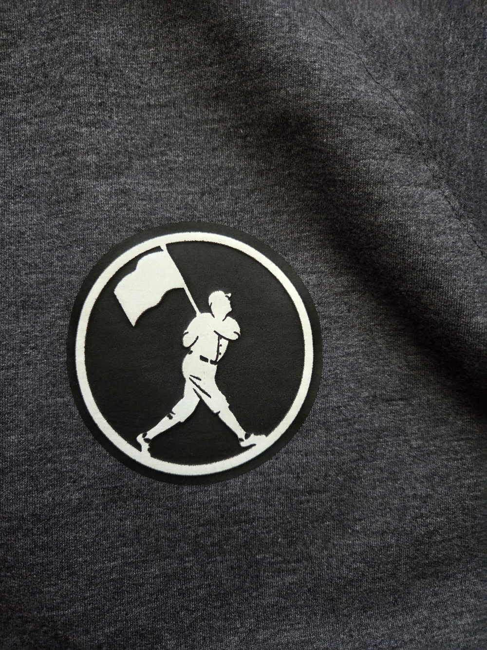 Baseballism Dark Gray Hoodie  Sweatshirt - Picture 3 of 7